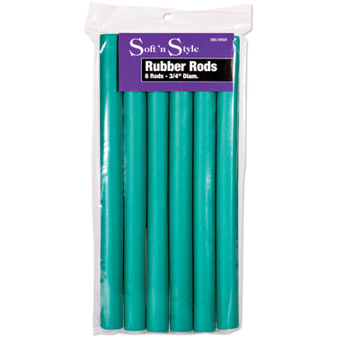 Soft 'N Style Rubber Rod Long / Green 3/4"