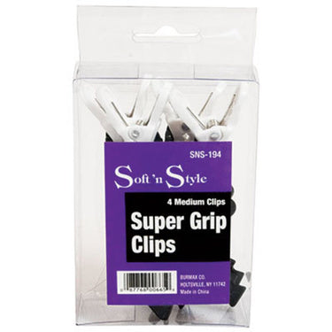 Soft 'N Style Super Grip Medium / 4 Pack