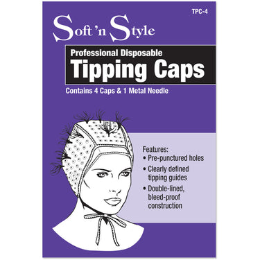 Soft 'N Style Tipping Cap With Circles 4 + 1 Needle