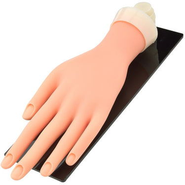 Soft Practice Hand - Adjustable Fingers + Stand Base - Each