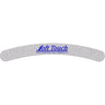 Soft Touch 7" Cushioned Banana Nail File - Zebra 100/180 Grit