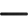 Soft Touch 7" Cushioned Black Nail File - 100/180 Grit - Individually Wrapped