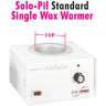 Solo-Pil Standard Single Wax Warmer with 3-5/8" Diameter Tank by Equipro