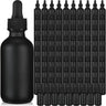 Sophisticated Black 2 oz. Glass Dropper Bottles for Spa & Salon / Case of 100