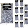 Spa Choice Mineral Silver Demi Creamyn Hard Wax - Made in Italy / 26.4 Lbs. Total = 2.2 lbs. - 35.27 oz. - 1 kg. Each X 12 Bags by Waxness
