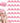 Spa Facial Soft Polyester Stretch Headbands with Adjustable Hook & Loop Closure / 30 Pack - Pink