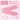 Spa Facial Soft Polyester Stretch Headbands with Adjustable Hook & Loop Closure / 30 Pack - Pink