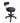 Spa Masters Black Round Stool with Back