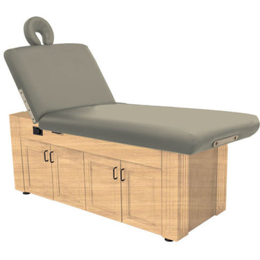 Spa Series M Class Lift Back Electric Spa Table with Cabinet / 30" Wide by Custom Craftworks