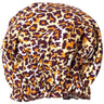 Spa Sister Bouffant Shower Cap - Leopard / Great for Spa Retail!