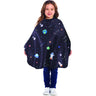 Space Traveler Kiddie Cape - Water Resistant / 29" × 36" by Salonchic