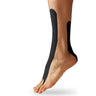 SpiderTech Ankle Precut / Black 10 Pack- Kinesiology Sports &amp; Athletic Taping Treatment For Pain Relief