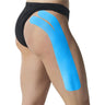 SpiderTech Hip Precut / Blue 10 Pack - Kinesiology Sports &amp; Athletic Taping Treatment For Pain Relief