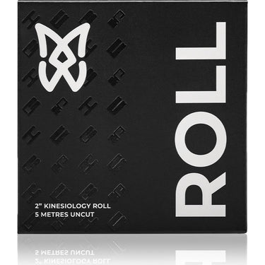 SpiderTech Roll 2" X 16.4' / Black - Kinesiology Sports &amp; Athletic Taping Treatment For Pain Relief