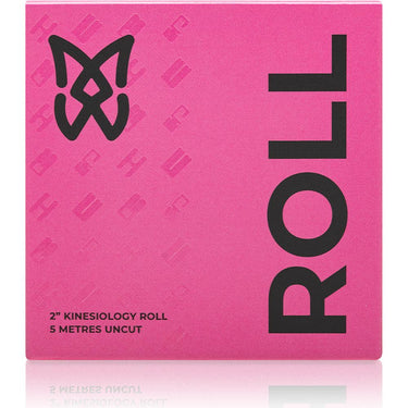 SpiderTech Roll 2" X 16.4' / Red - Kinesiology Sports &amp; Athletic Taping Treatment For Pain Relief