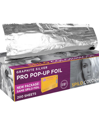 Spilo Color Mode Graphite Silver Pro Pop-Up Foil 8" x 10.75" / 200 Sheets