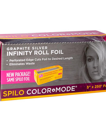 Spilo Color Mode Silver Roll Foil 5" x 250'