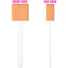 Sponge on a Stick - 7.5" Long / Case of 300