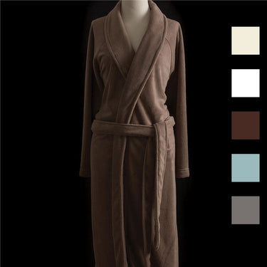 Sposh Chelour Robe / One Size - Available in Agate Blue. Coffee, Moonstone Gray / Spa Retail Item!