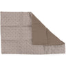 Sposh Full Back Heat Pack / Moonstone Taupe Rattan - 22" L x 15" W