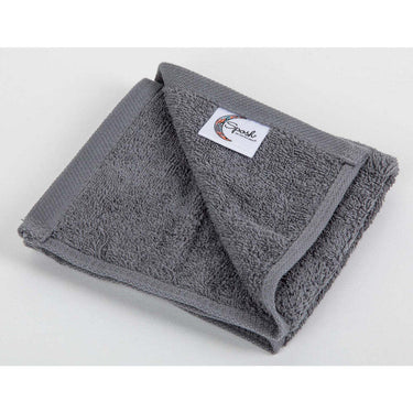 Sposh Luxury Terry Wash Cloth - 100% Combed Ring Spun Cotton 600 GSM - SLATE GREY / 11" x 11"
