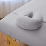 Sposh Microfiber Face Rest Cover - Dove Grey