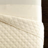 Sposh Microfiber Quilted Blanket / 58"W X 85"L - Available in Cream, White, Coffee, Greenery, Blue Agate, Moonstone & Spa Blue