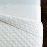 Sposh Microfiber Quilted Blanket / 58"W X 85"L - Available in Cream, White, Coffee, Greenery, Blue Agate, Moonstone & Spa Blue