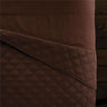 Sposh Microfiber Quilted Blanket / 58"W X 85"L - Available in Cream, White, Coffee, Greenery, Blue Agate, Moonstone & Spa Blue