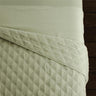 Sposh Microfiber Quilted Blanket / 58"W X 85"L - Available in Cream, White, Coffee, Greenery, Blue Agate, Moonstone & Spa Blue
