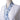 Sposh Microfiber Robe with Trim / White Solid Body + White Sapphire Paisley Trim