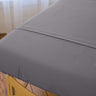 Sposh Microfiber Sheet - Flat - Slate Grey / 56"W x 87"L - Fits a Standard Table 30"W x 73"L