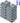 Sposh Plush Fleece Blanket - Blue Grey / 54"W x 80"L - Case of 10!