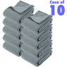 Sposh Plush Fleece Blanket - Blue Grey / 54"W x 80"L - Case of 10!