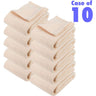 Sposh Plush Fleece Blanket - Cream / 54"W x 80"L - Case of 10!