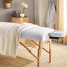 Sposh Poly-Cotton Blend Waffle Weave Blankets - 66"W x 90"L / Available in White, Natural, and Dove Grey