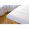 Sposh Premium Waterproof Microfiber Massage Table Protective Cover - White / Case of 20 Sheets