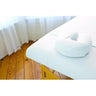Sposh Premium Waterproof Microfiber Protective Face Rest Cover - White / Case of 75 Face Rest Covers