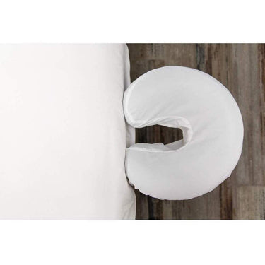Sposh Premium Waterproof Microfiber Protective Face Rest Cover - White / Case of 75 Face Rest Covers