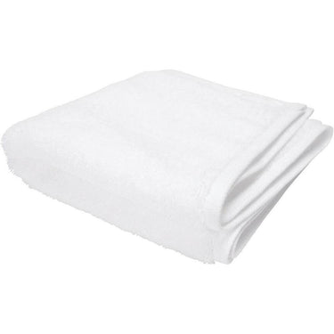 Sposh Professional Medium Hand Towel - White - 100% Ring Spun Cotton Terry Loop / 600gsm / 15" x 25"