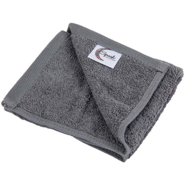Sposh Treatment Room Terry Washcloth - 100% Ring Spun Cotton 400 GSM - SLATE GREY / 13" X 13" - 12 Count