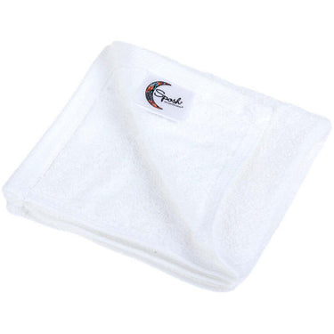 Sposh Treatment Room Terry Washcloth - 100% Ring Spun Cotton 400 GSM - WHITE / 13" X 13" - 12 Count