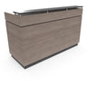 St. James Reception Desk / 72"W x 36"D x 36"H x 45"H / 50 Color Choices / Made to Order - Ships in 8-9 Weeks by Collins