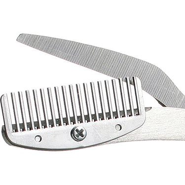 Stainless Steel Eyebrow Comb Scissors by Seki Edge