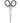 Stainless Steel Make-up Scissors by Seki Edge