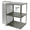 Stainless Steel Side Table / 21"x16"x27" by Ideal Products (ST321)