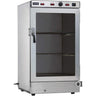 Stainless Towel Steamer / 120 Towel Capacity with Adjustable Temperature and Stylish Glass Door by HANS Equipment