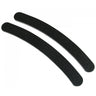 Standard Black Cushion Nail Files - 100/100 Banana Washable / 2,000 Mega Case by DHS Products