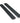 Standard Black Cushion Nail Files - 100/180 - White Center - Washable / 2,000 Mega Case by DHS Products