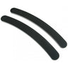 Standard Black Cushion Nail Files - 180/180 Banana Washable / 2,000 Mega Case by DHS Products